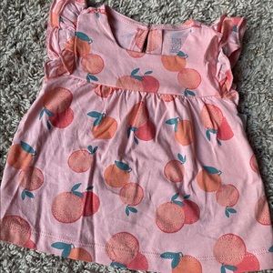 Peach dress